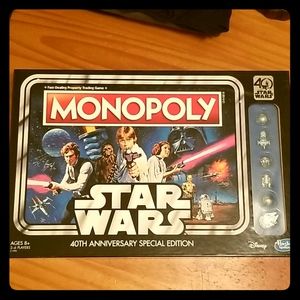 ☆ Star Wars 40th Anniversary Monopoly - NWOT